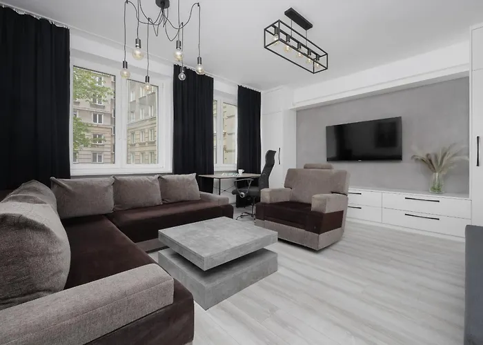 Elegant Apartment Muranow Ideal For Remote Work By Noclegi Renters